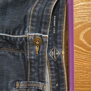 St. Johns Bay Blue Skinny Jeans